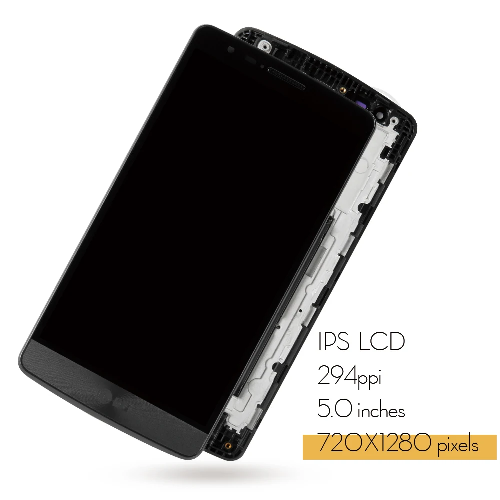 5 0 &quotОригинальный ЖК дисплей для LG G3S сенсорный экран дигитайзер с рамкой Замена