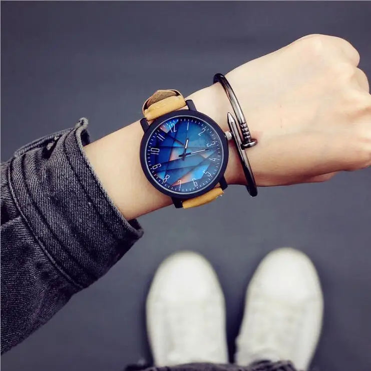 

Fashion Wrist Watch Women Watch Ladies Quartz Wristwatches For Woman Clock Female Hours Hodinky Montre Femme Large Dial PU