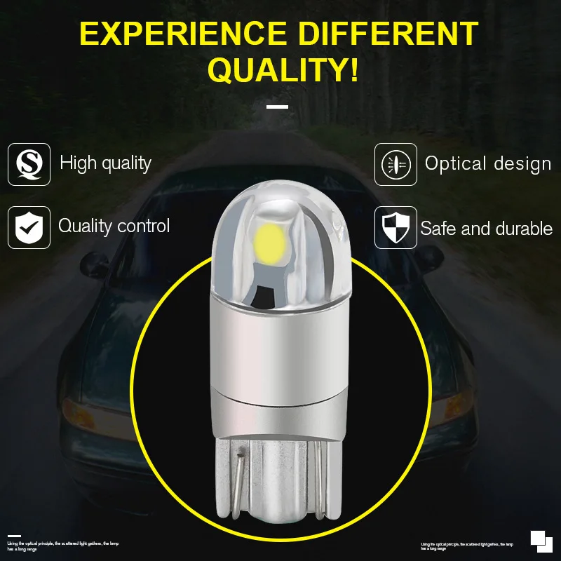 Katur 2x W5W сигнальная лампа 3030 T10 светодиодная автомобильная светодиодные