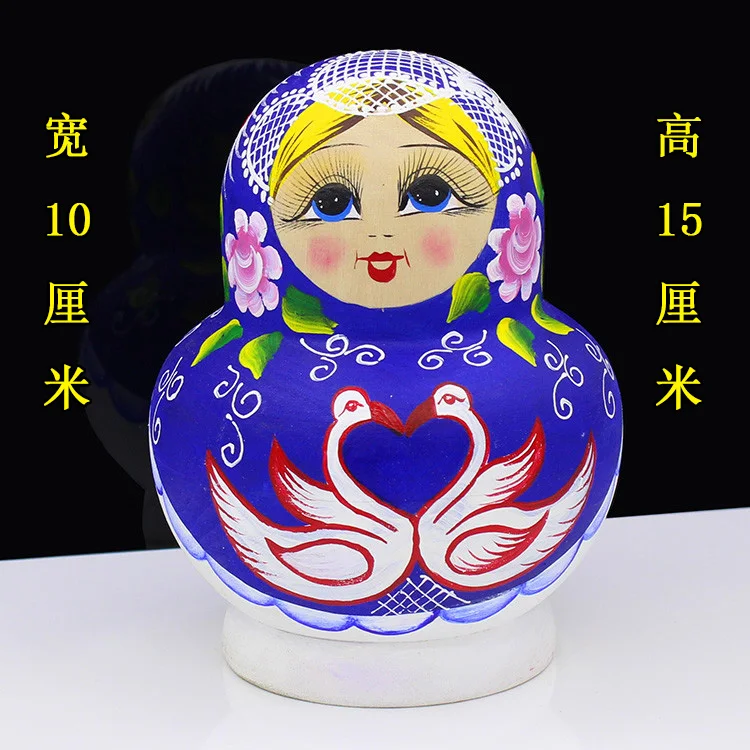 Деревянные российские гнездовые куклы ручная работа детские рождественские