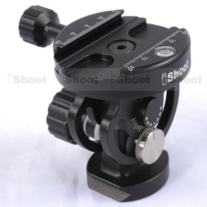 Двухмерная наклонная шаровая Головка со съемной пластиной быстрого крепления