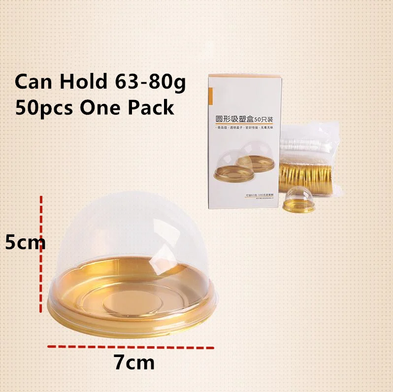 50pc Gold Round Base LBSISI Life 10 шт. бумажная коробка для печенья для яиц с ручкой шоколадный торт вечерние коробки для конфет DIY Свадебная подарочная коробка - Цвет: 50pc Gold Round Base