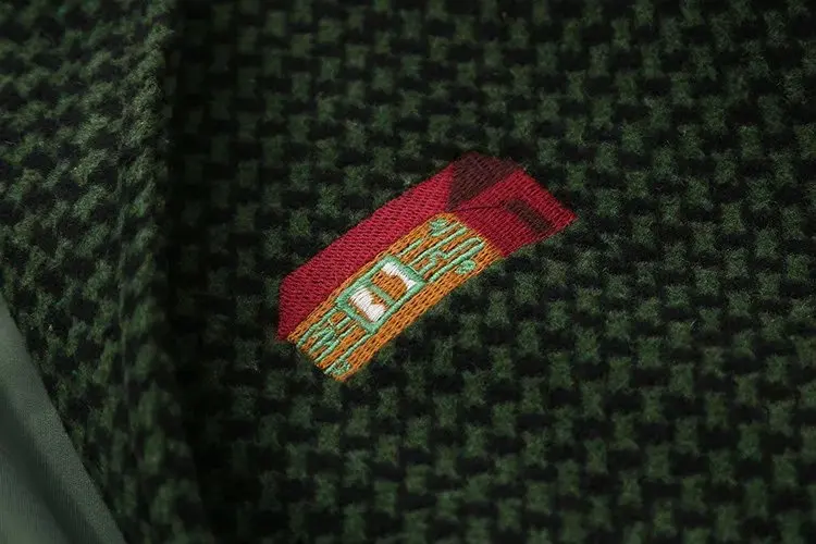 2017 женская зимняя осенняя куртка длинное женское пальто с вышивкой тонкий костюм