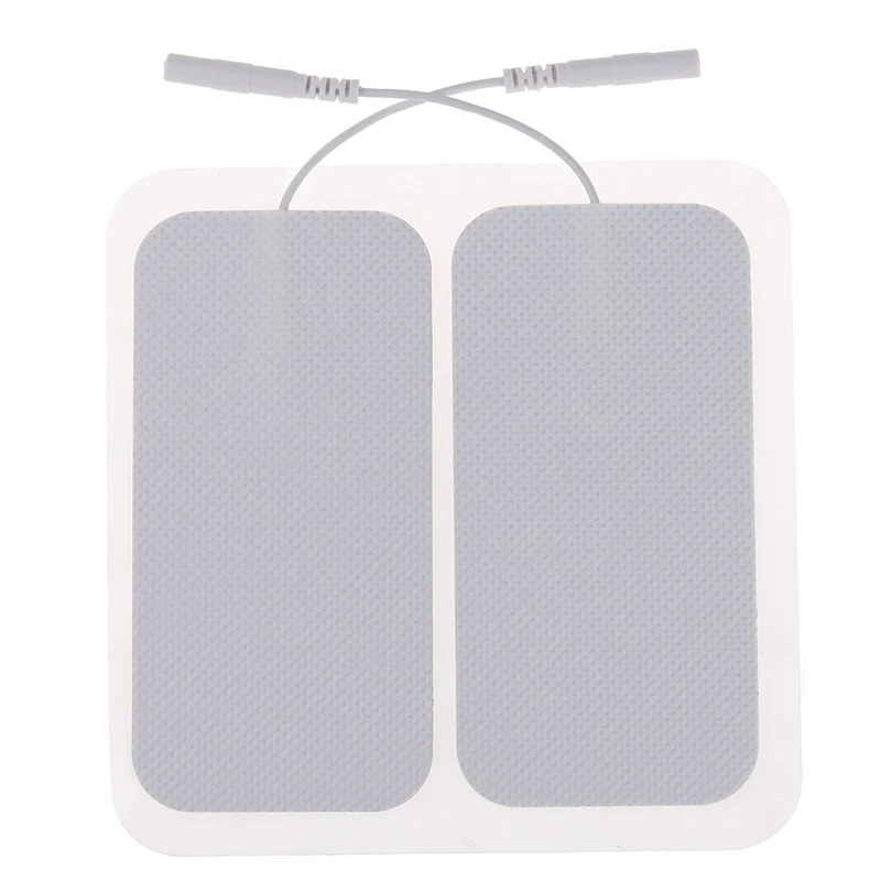 2pcs Самоклеющиеся Сменные электроды 10 шт. квадратный 4*4 см TENS нетканые для мышечного стимулятора Tens машина колодки подтяжки поддержка - Цвет: 2pcs