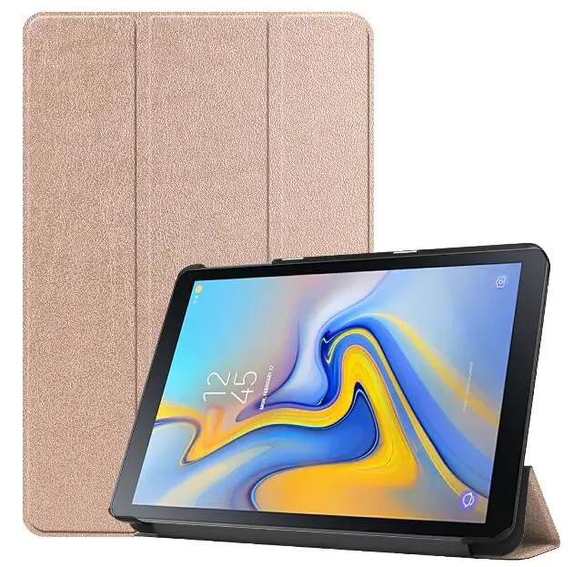 Rose Gold Печатные флип чехол Кожаный чехол для Samsung Galaxy Tab расширенный 2 10," SM-T583 ультра тонкий задняя стенд Капа Fundas+ стилус - Цвет: Rose Gold