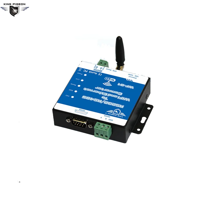 WF 01 RS232/485 до WI FI/Ethernet конвертер Беспроводной сетевой маршрутизатор Дата