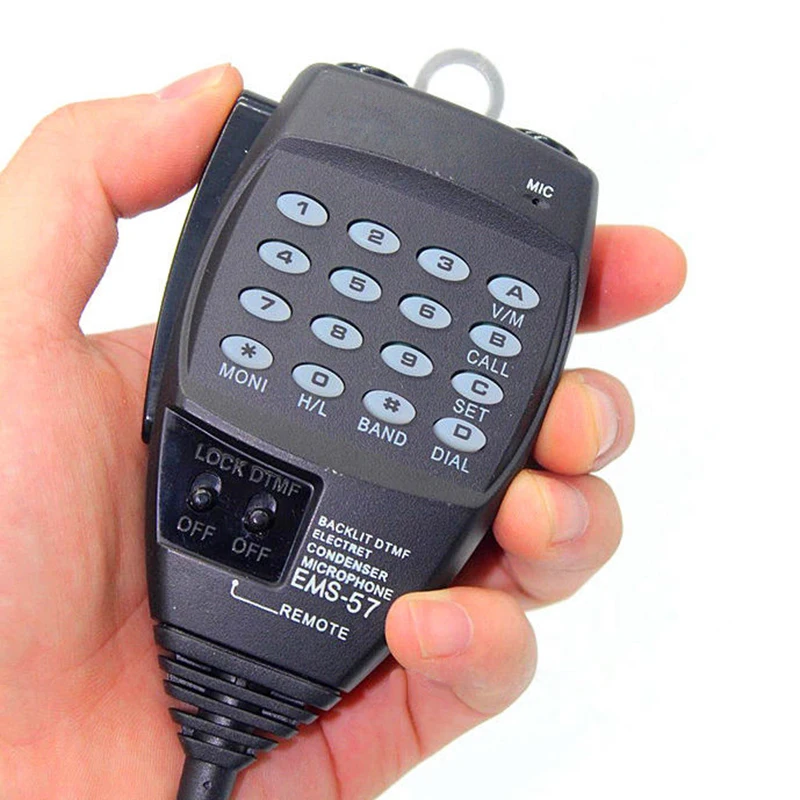 Автомобильный мини-микрофон DTMF для Alinco DR-03 EMS-57 DR-135 DR-06T DR-435 микрофон студийной