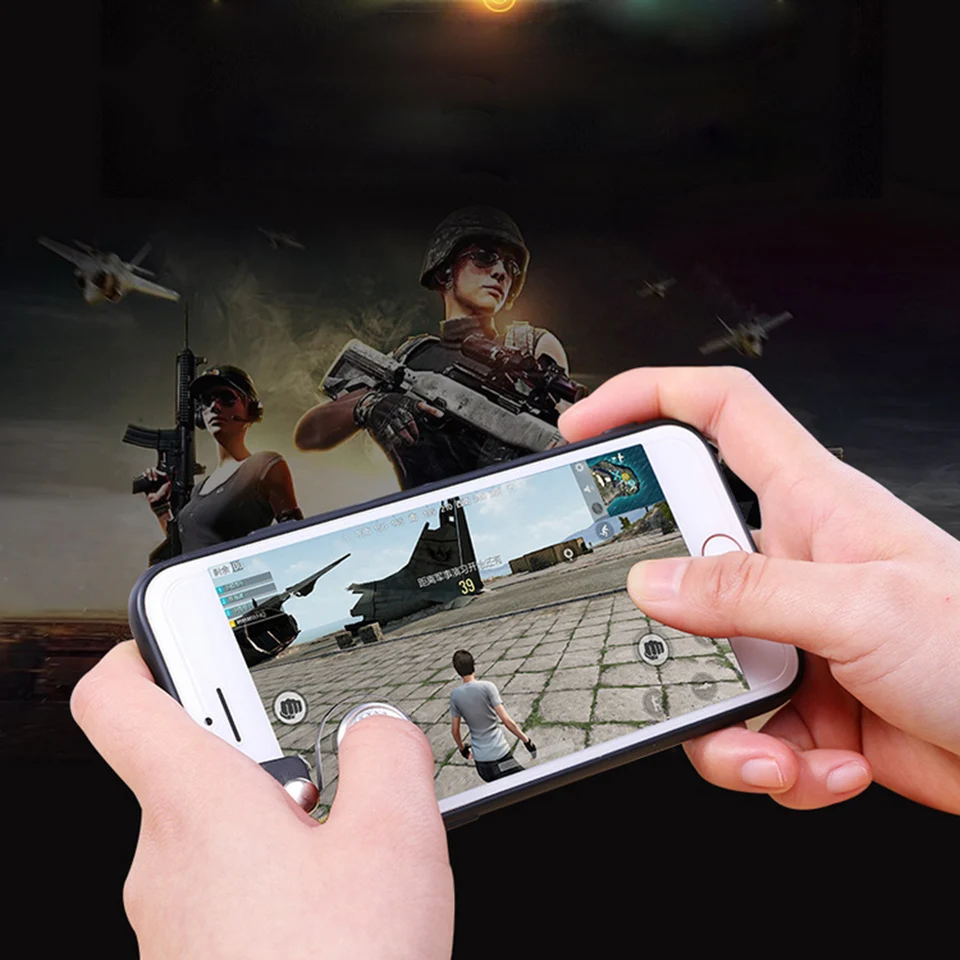 Круглый игровой аркадный джойстик 1 шт. мини-сенсорный экран для смартфона
