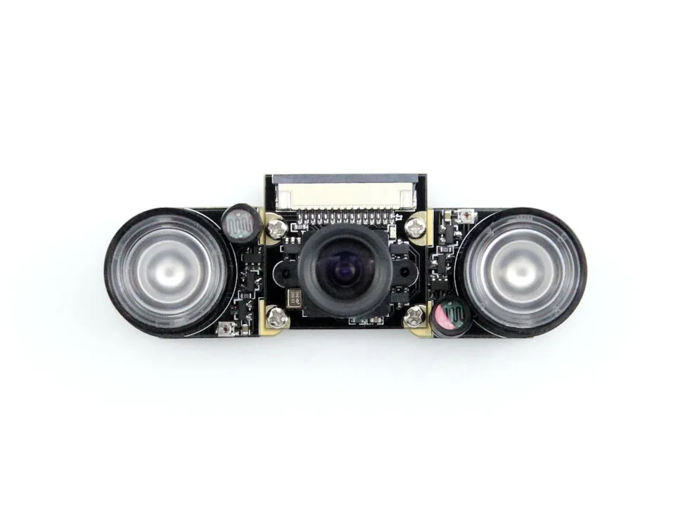 Модуль камеры Waveshare Raspberry Pi камера RPi (F) поддержка ночного видения 5 мегапиксельная