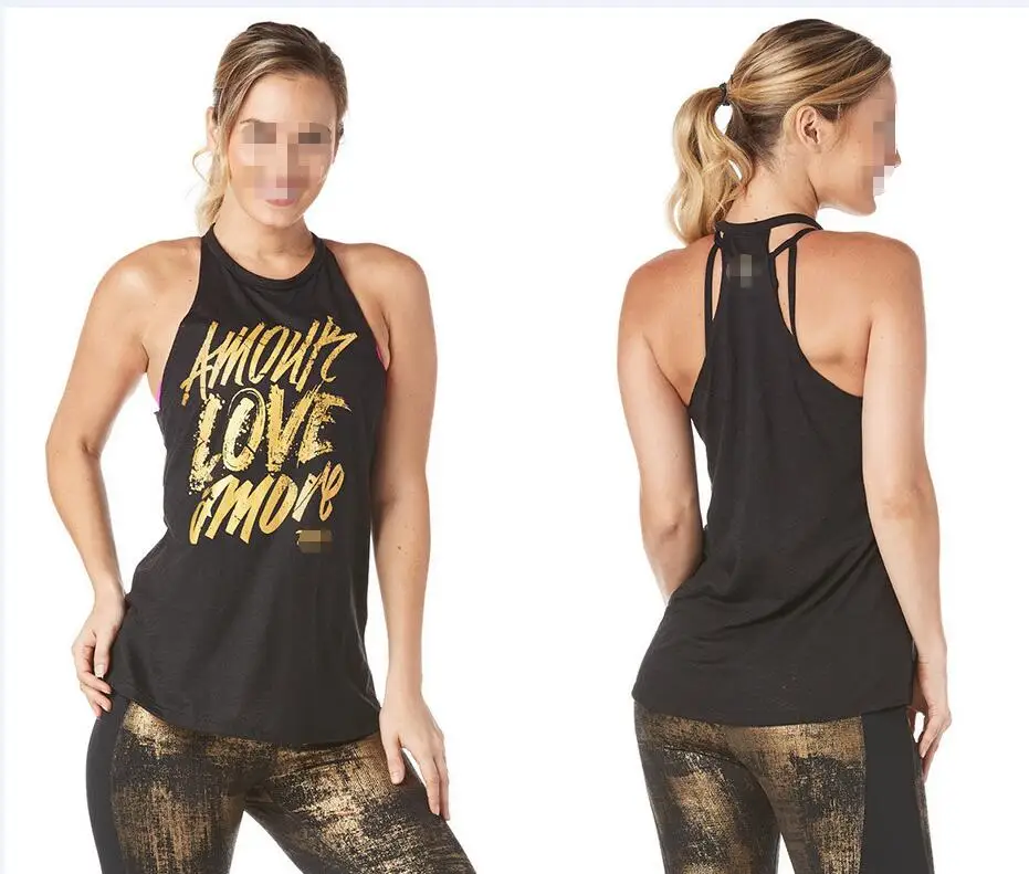 T1754 black FIT FUNKY Женская трикотажная полиэфирная одежда женский жилет Яго Топы Sisterhood Свободная майка смелый черный T1754 - Цвет: T1754 black