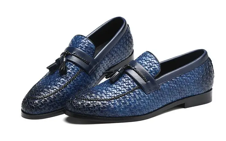 Мужские свадебные туфли 2020 новые дышащие комфортные мужские лоферы класса люкс