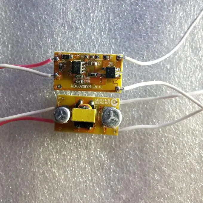 3 шт. DIY Mini LED источник питания AC/DC Адаптеры 8 Вт/18 Вт 200 мА драйвер 260-в от стандарта