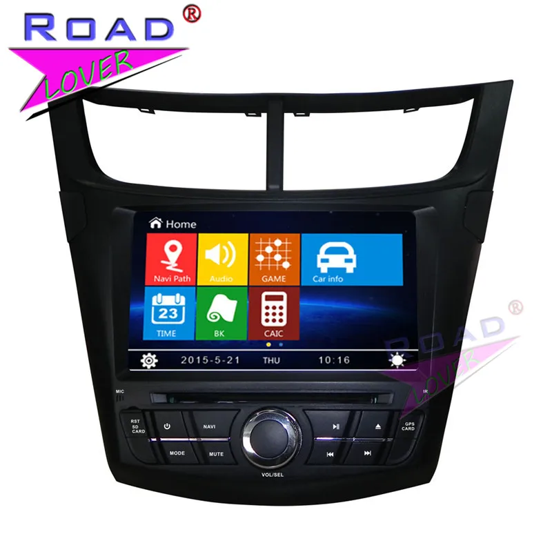 Автомобильный медиацентр TOPNAVI Wince 6 0 2Din 8 дюймов DVD-плеер радио для Chevrolet Aveo 2015