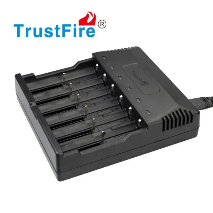 TrustFire TR 012 универсальное Цифровое зарядное устройство интеллектуальное с 6