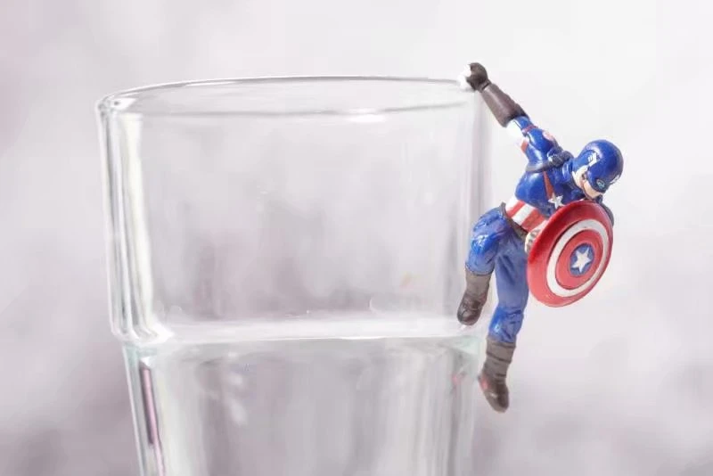 Мини Marvel, Мстители, фигурка, игрушки, Капитан Америка, Тор, одинсон, Железный человек, Робер, Халк, Брюс, баннер, Дэдпул, ПВХ фигурка, игрушка
