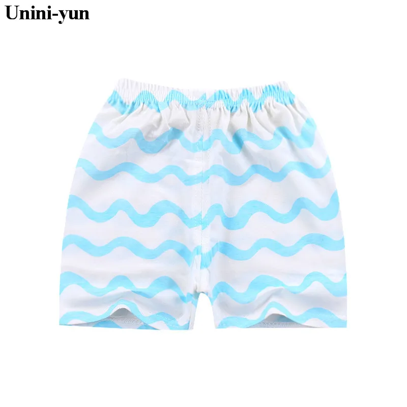 

Unini-yun Little baby Toddler Kids Baby Boys Girls Shorts Strip Cotton Casual Summer PP Children Bottoms Baby Boy girl pants