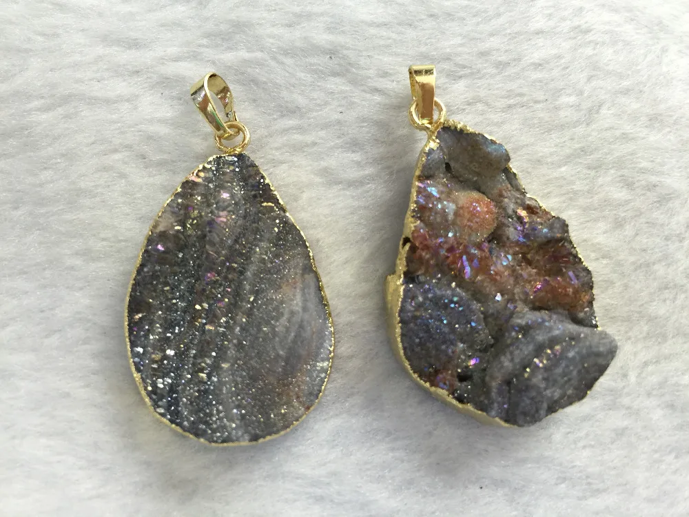 

Sun Agat e drusy 5 ./ Gme drusy 25x38