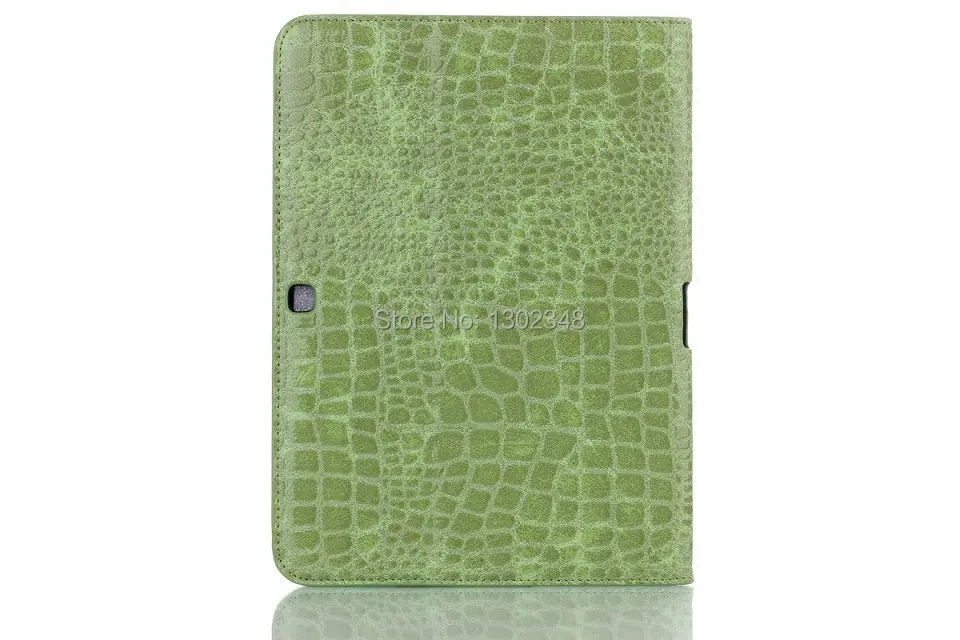 Чехол-подставка из искусственной кожи с крокодиловой кожей на магнитной