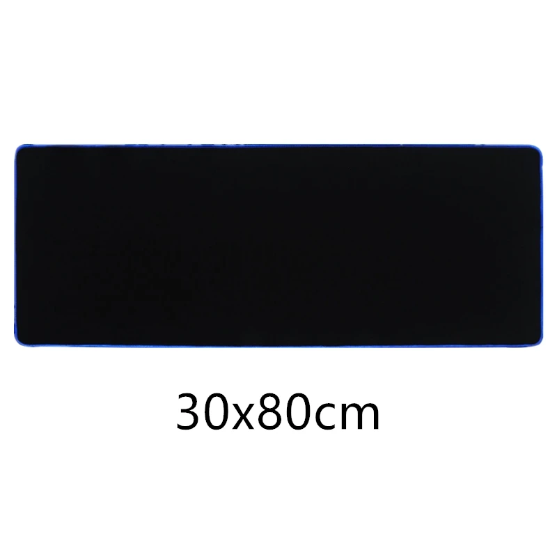 blue Большой игровой коврик для мыши 300x800x2 мм коврик для игровой мыши нескользящая резиновая основа коврик для мыши для ноутбука компьютера и ПК настольный коврик для клавиатуры - Цвет: blue