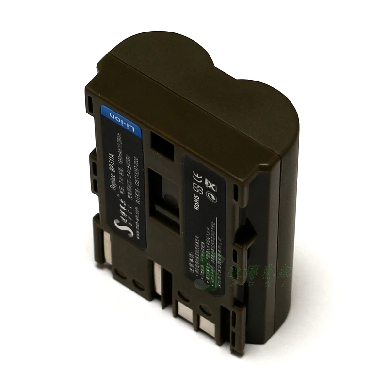 BP 511A Батарея + ЖК дисплей USB Dual Зарядное устройство для цифровой однообъективной