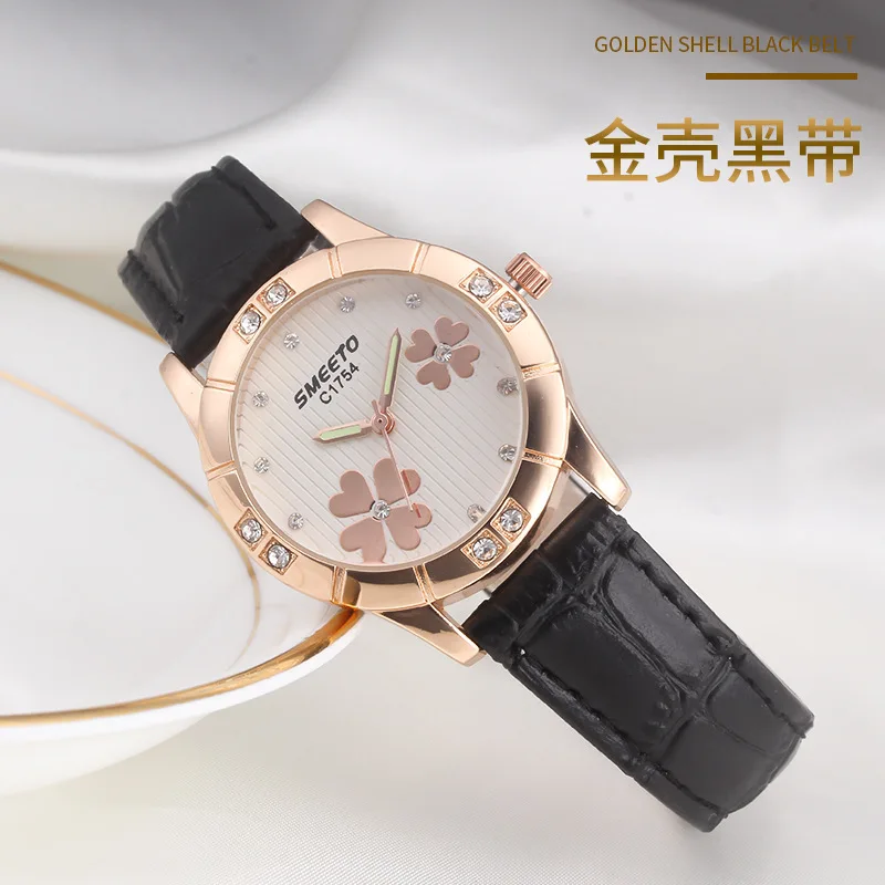 2019 Модные женские кварцевые часы LadiesBrand с кристаллами Роскошные наручные девушка
