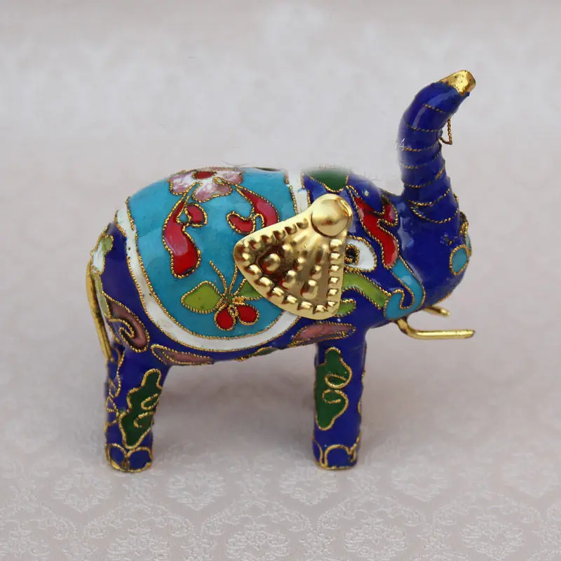 6 шт. Потрясающие китайские брелки ручной работы с изображением слона и