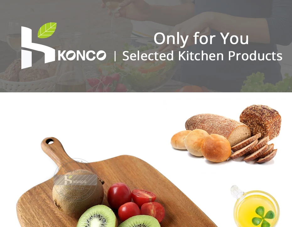 KONCO деревянная разделочная доска, кухонные Разделочные Блоки, натуральное дерево, Для Выпечки Пиццы, хлеба, разделочная доска, кухонные гаджеты