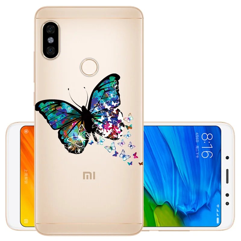 CROWNPRO для Funda Xiaomi Redmi Note 5 чехол для телефона Redmi Note 5 Pro Чехол Силиконовый мягкий TPU Coque Global Redmi Note 5 Чехол - Цвет: WCD