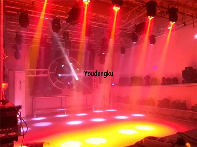 6 шт. led moving head spot light 6*8w 4 в 1 rgbw wash 30w light|Эффект освещения сцены| |