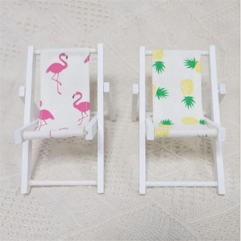Деревянный пляжный стул с ананасом/фламинго вечерние ничное свадебное украшение
