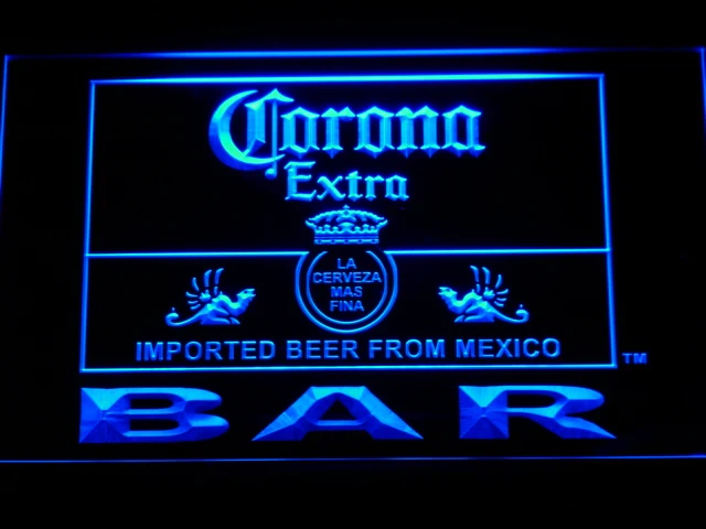 418 Corona Bar пиво дополнительные светодиодные неоновые световые вывески с