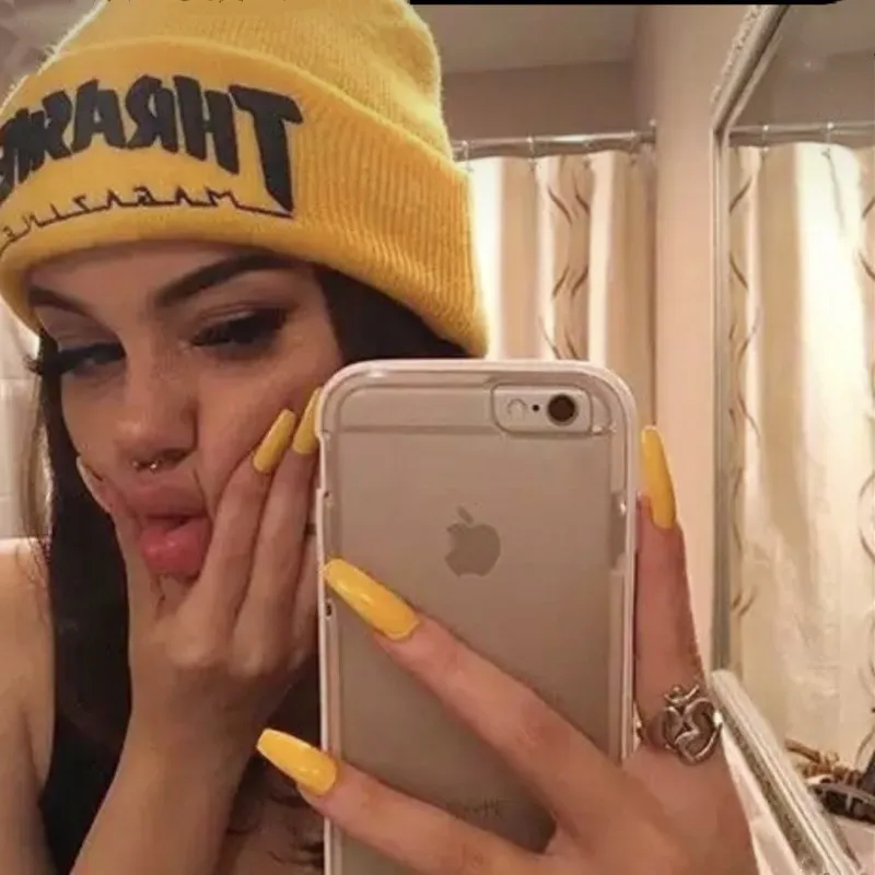 500 шт./пакет балерина Nail Art Советы прозрачный/натуральный накладные ногти гроб искусственные ногти полное покрытие маникюр французские накладные ногти