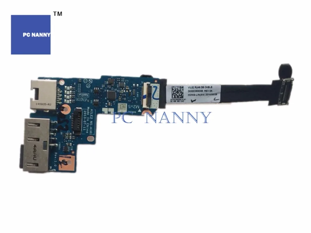 ПК Няня для Lenovo ThinkPad Edge E540 Ethernet плата питания постоянного тока CMOS AILE2 NS A161 левая и