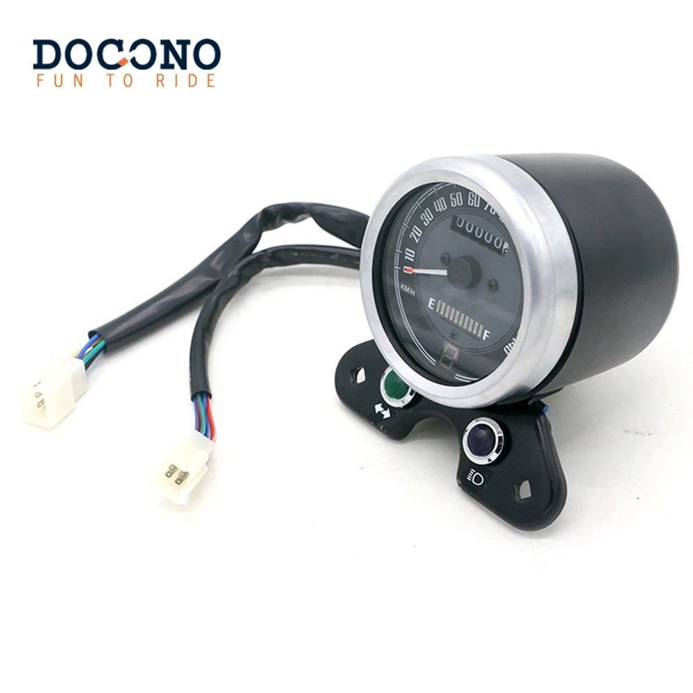 Универсальный алюминиевый корпус для мотоцикла одометр спидометр 12В 98 мм