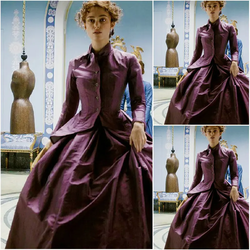Новинка 2017! Заказные викторианские платья Скарлетт 1860 S платье для гражданских