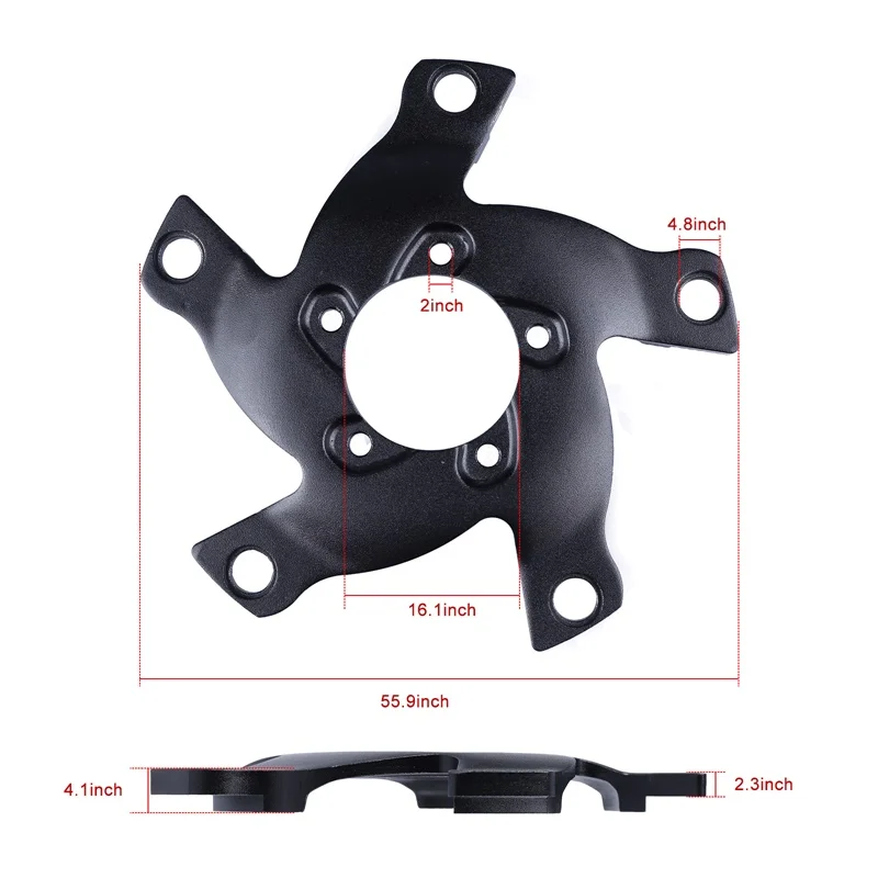130 BCD Chainring Spider для 1000 Вт Bafang Mid Drive комплекты преобразования двигателей BBS03 BBSHD Ebike