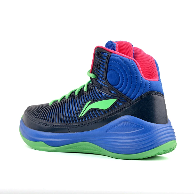 Li-Ning/мужские кроссовки для баскетбола с высокой посадкой поддерживающие
