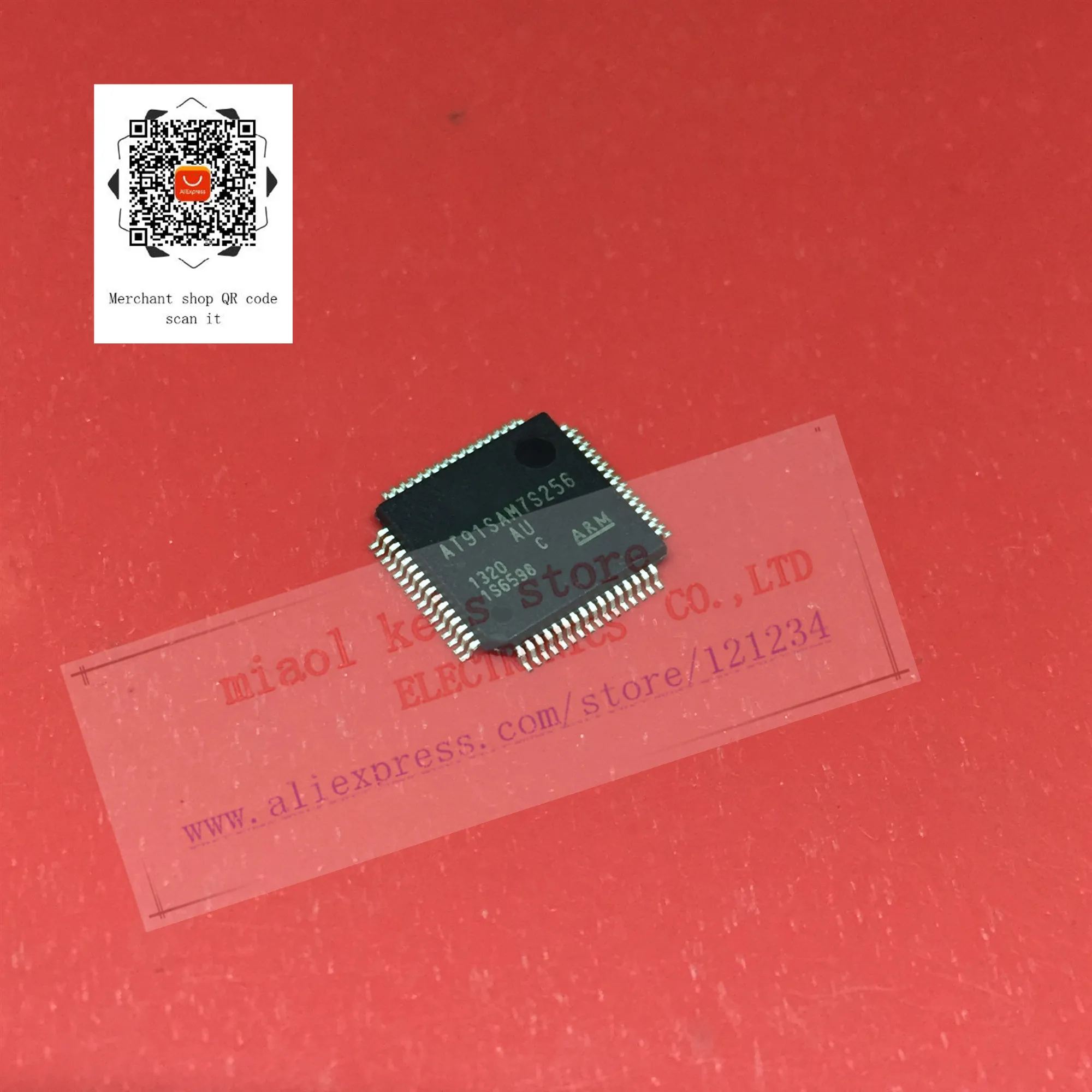 100% Новый оригинальный Φ AT91SAM7S256 AU IC MCU 32BIT 256KB(256KB x 8) FLASH 64lqfp|Интегральные схемы| |