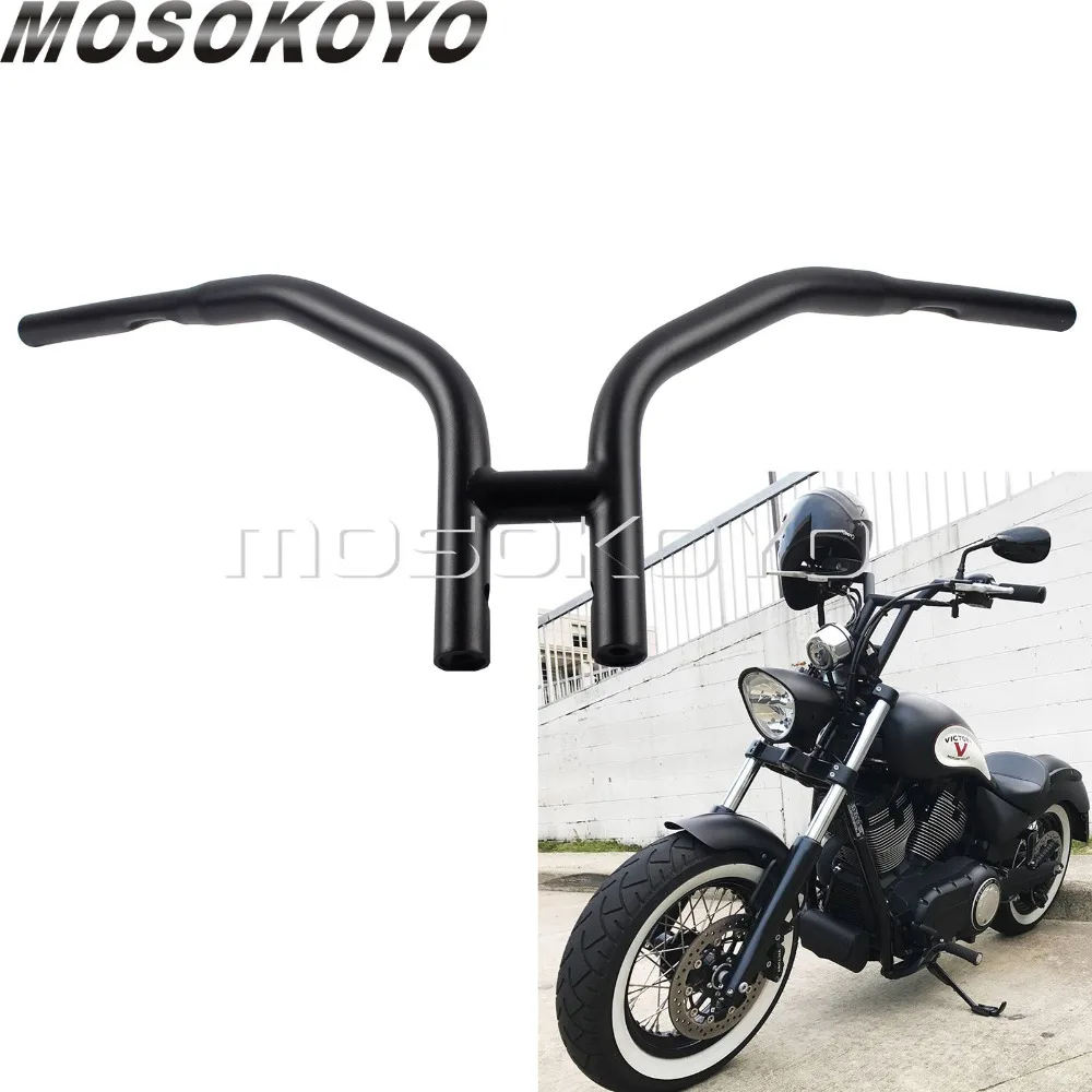 Мотоцикл 1-1/" до 1" на заказ Т-образная тяга для Harley Кафе Racer Scrambler Triumph 25 мм 32 мм тяга