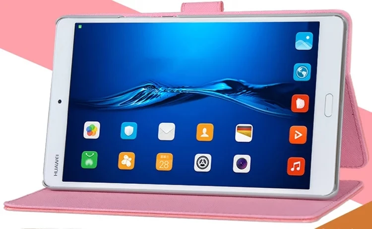Для Huawei MediaPad M3 случае 2016 Новинка Красочные Ультра-тонкий высокое качество чехол