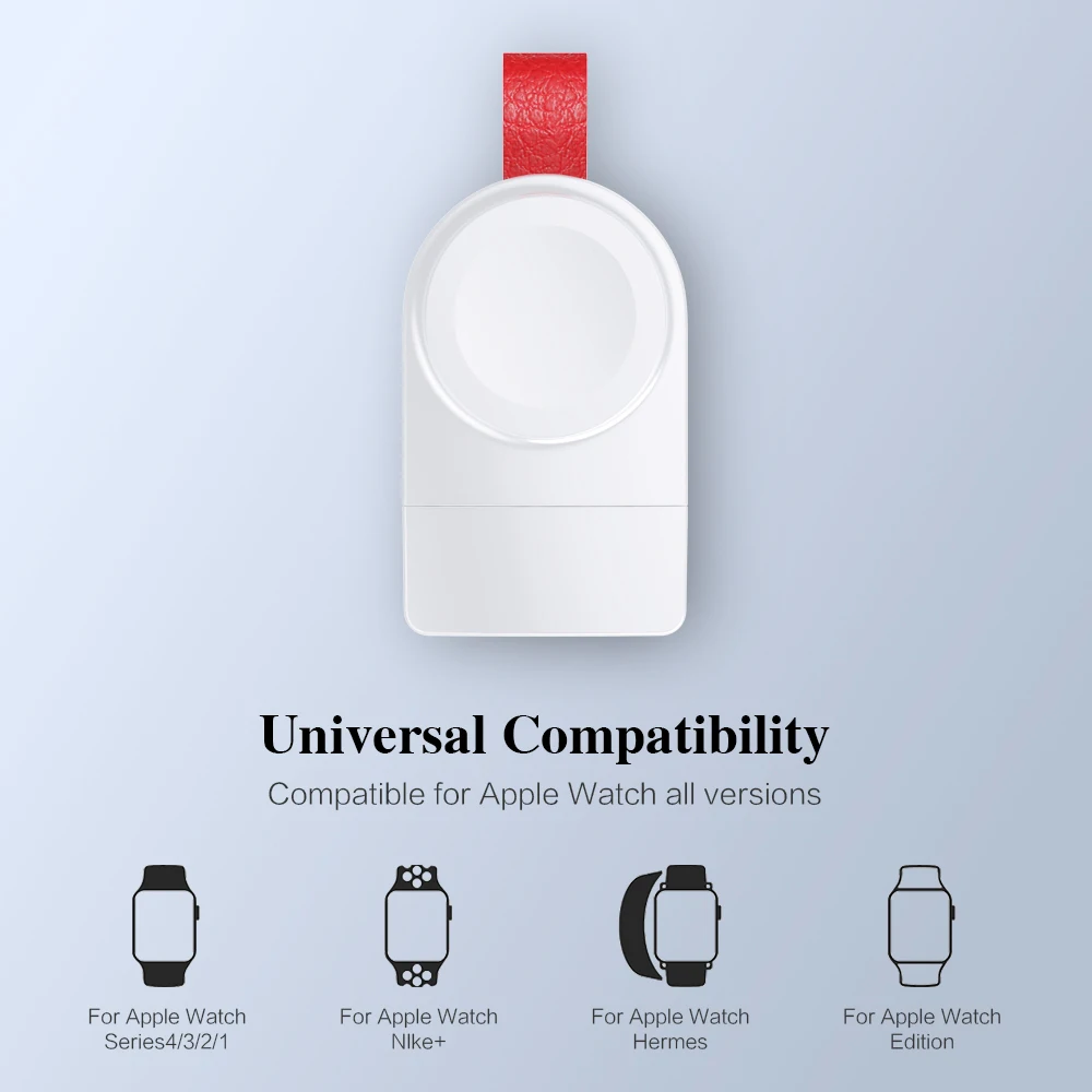 Беспроводное зарядное устройство FLOVEME Smart Watch для Apple Watch, 4 USB, быстрая зарядка, зарядное устройство серии 4, 3, 2, 1, магнитные часы, беспроводное зарядное устройство
