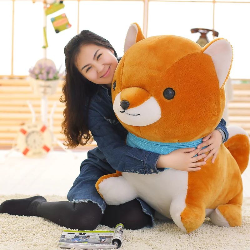 Preço Doria Trader 31 '' / 80cm Gigante Stuffed Brinquedo Macio Do Cão Animal Dos Desenhos Animados Plush Big 4 Cores Agradáveis Baby Gift Grátis DY61040