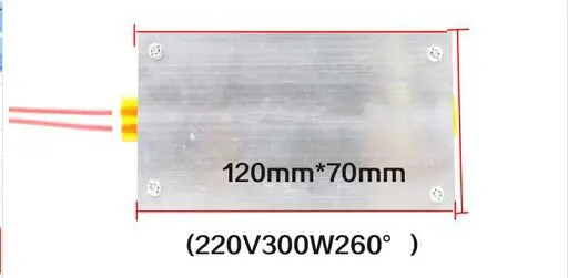 

10pcs x LED Remover Heating Soldering Chip Demolition Welding BGA Station PTC Split Plate 220v 300w 260 Degree
