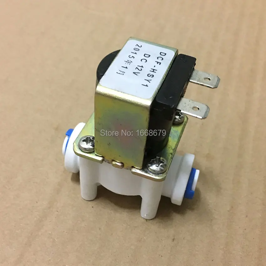 Водяной клапан RO Drinker электрический электромагнитный 12 В 1/4 ''для чистой