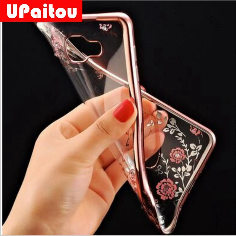 UPaitou цветок алмаз чехол для samsung Galaxy Grand Prime G530 G530H G531 G531H G531F SM Мягкий ТПУ Задний