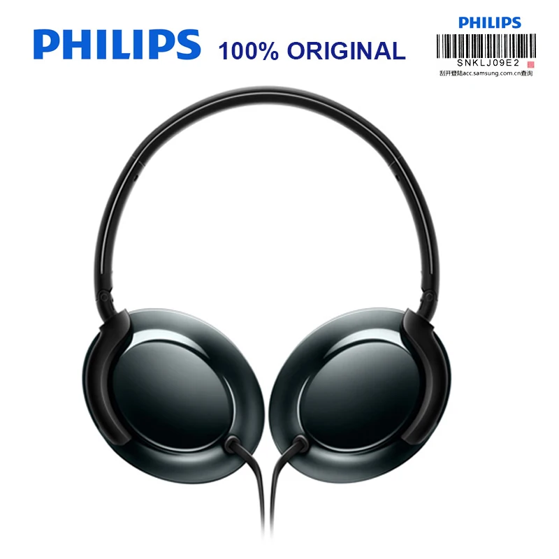 Оригинальные Наушники Philips SHL4805 с проводным управлением Hi Fi наушники басами и
