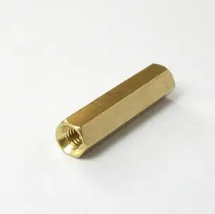 

10PCS/LOT 20MM hollow copper pillar M3 20 mm Double pass Hexagonal Spacer