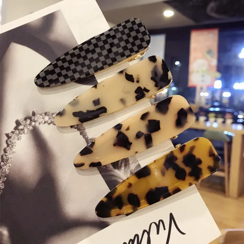 2019 New Fashion Leopard Hollow Water Drop Hair Clip Pins For Women Ladies Girls Birthday Party Wedding Gifts Jewelry Wholesale | Украшения