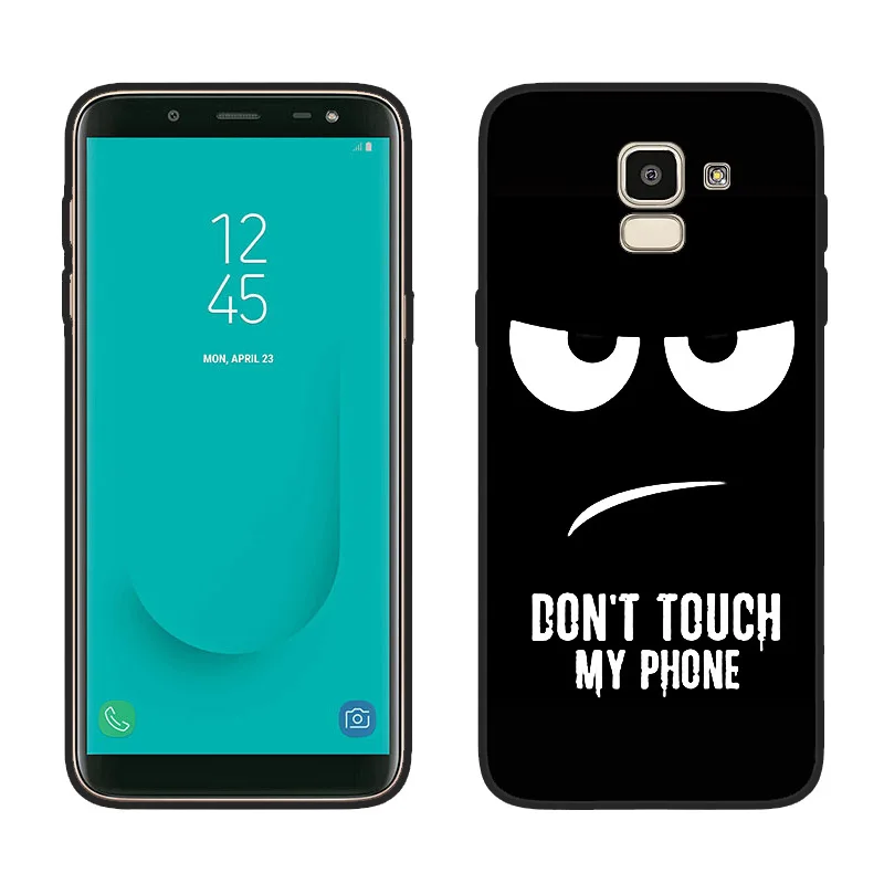 YIKS FOR Coque Samsung Galaxy J6 2018 Case Cover EU J600 J600F SM-J600F Soft Silicone Phone Back sFor | Мобильные телефоны и