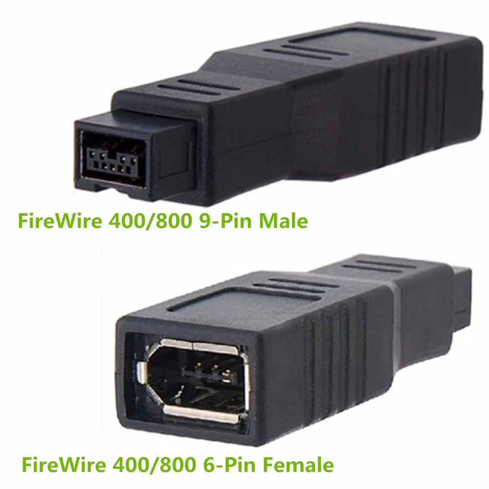 FireWire 400/800 6-контактный разъем 9-контактный для IEEE1394a 1394b адаптер конвертер